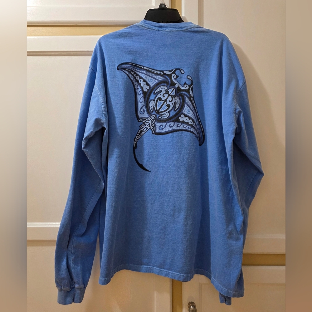Crazy Shirts Men's Fish Inspired Long Sleeve Tee - Picture 6 of 12